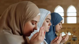 They spend more time reading the Quran, attending prayer services, and performing acts of charity. 